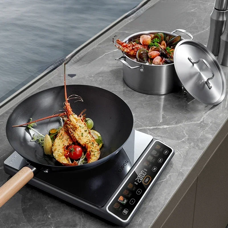 Induction Cooker Hot Pot Cooking Integrated Household High-Power Multi-Function 220V Battery Oven Estufa Eléctrica 인덕션