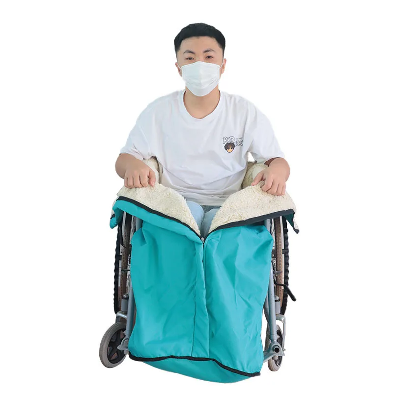 Wheelchair Windproof Blanket Cover Warm Blanket Cold Proof Thickened Waterproof Elderly Warm Cover