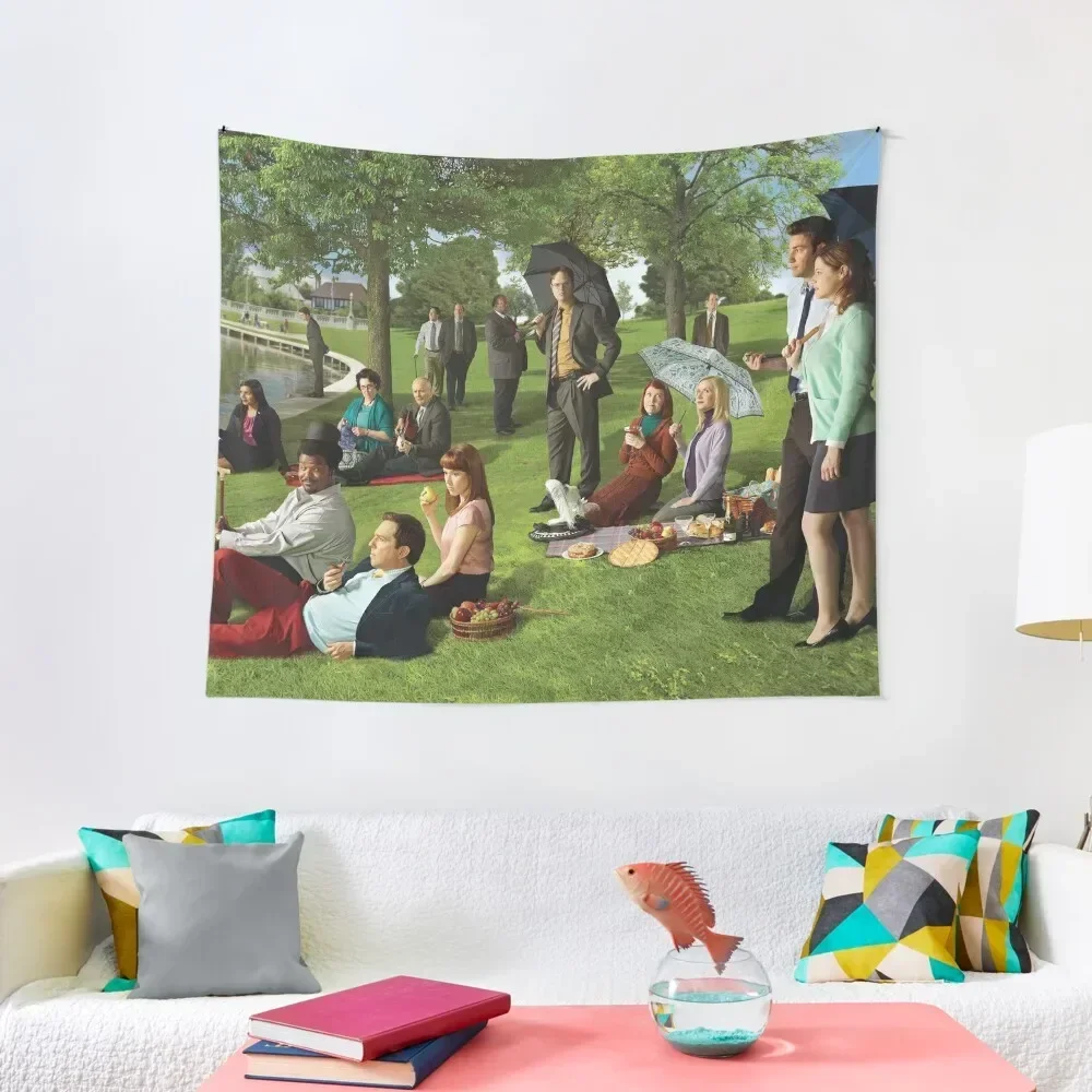 

Seurat, The Office Edition Tapestry Aesthetics For Room Decoration For Home Tapestry