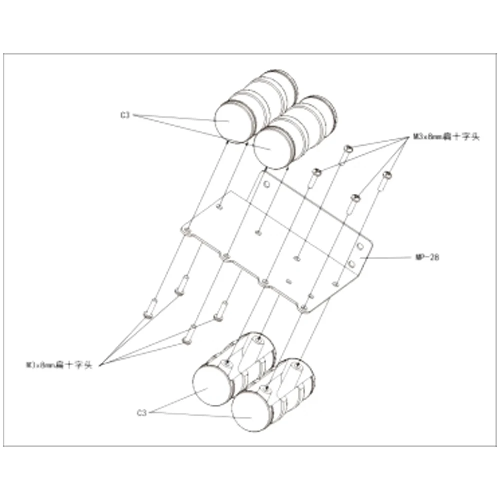 Symulacja modelu JX, plastikowy dekoracyjny zbiornik paliwa do ciężarówki RC 1/14 F2000, ciężarówki wywrotki, holownicy, przyczepy, części do tuningu lub majsterkowania.