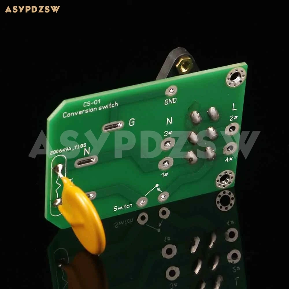 CS-01/CS-02 변환 스위치 오디오 DAC/Pramplifi/전력 증폭기용 6핀 10A 전원 토글 스위치 보드