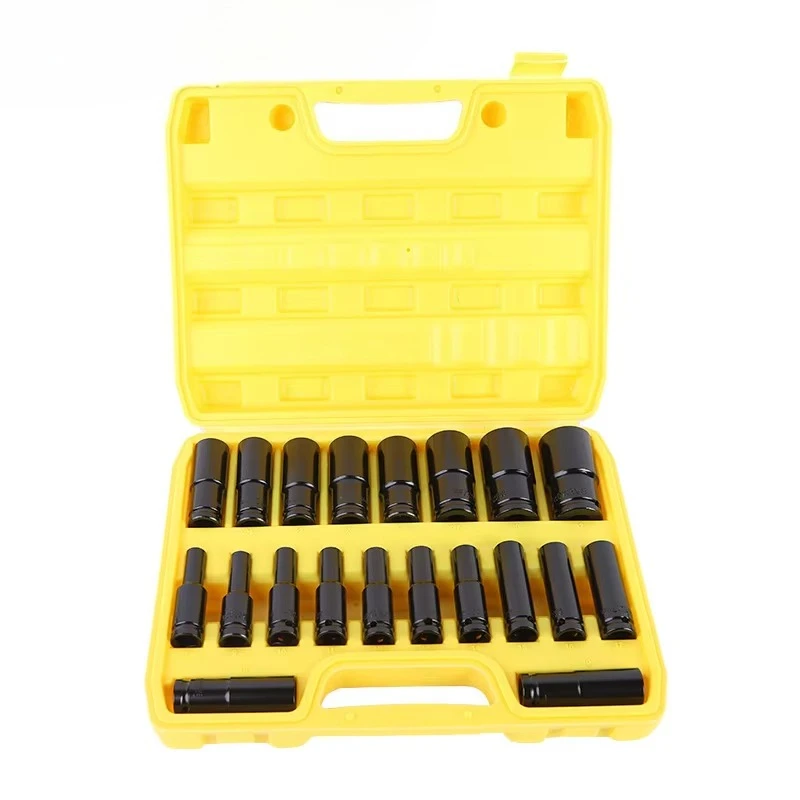 

Heavy Duty 20pcs 8-32mm 1/2 Drive Deep Impact Socket Set