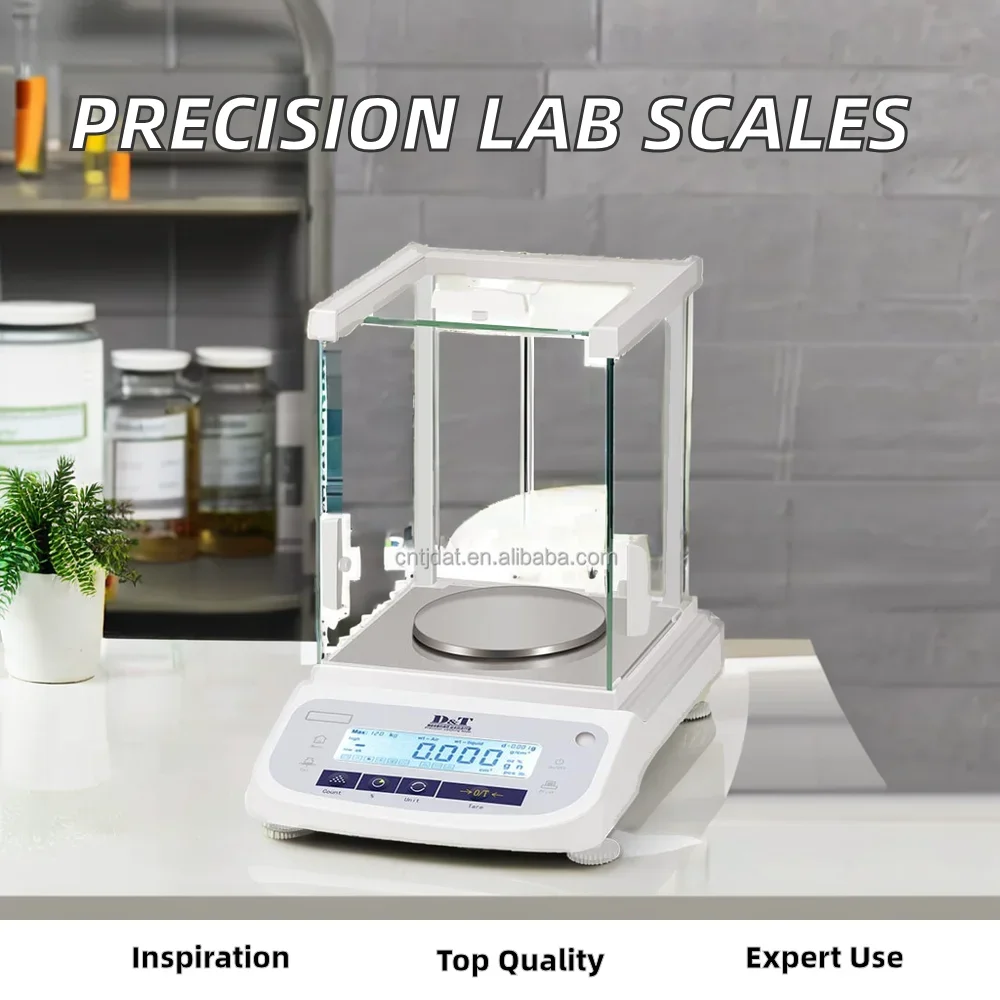 D&T ES220 220g/0.001g Precision Electronic Balance 200g Customizable OEM ODM Lab Equipment Industrial Testing LCD Display