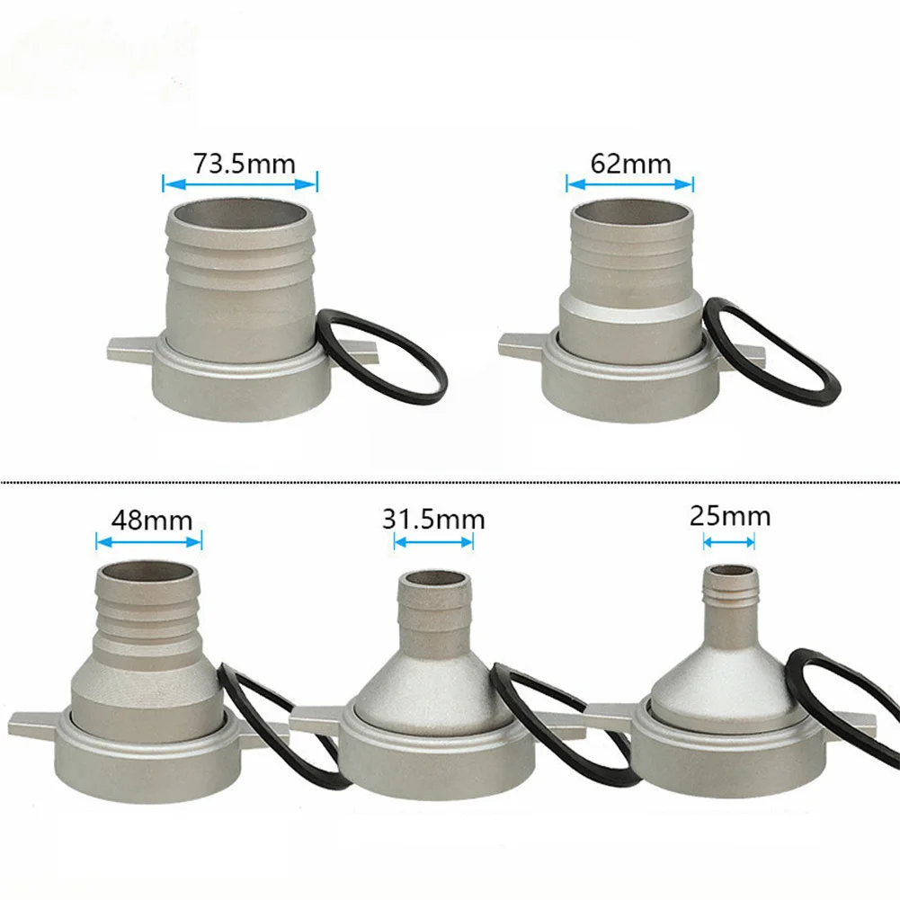 Aluminum Fittings Rubber Gasket Fitting Lightweight Design Long-Lasting Durability Versatile Size Compatibility