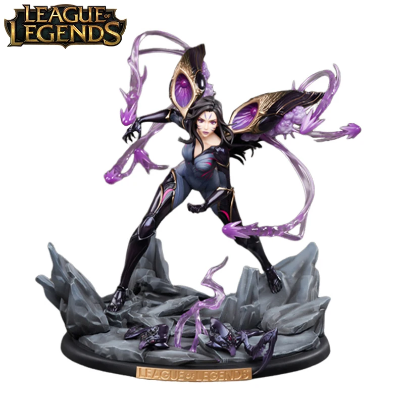 

In Stock Genuine Original APEX League of Legends Daughter of The Void Kaisa Heavy Rain in Ikasia Action Anime Figure Dolls Gift