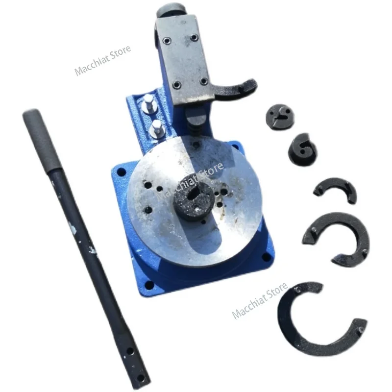 

Manual flower bending machine Iron work equipment gate fence furniture square tube flat iron flower frame bending tool