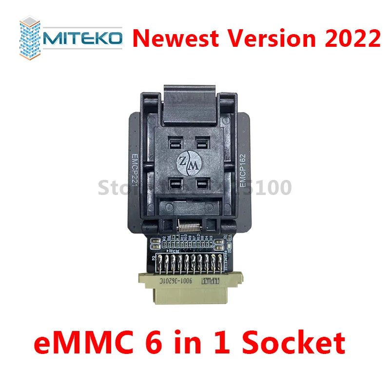 

eMMC Test Adapter 6 in 1 Socket for Support Models BGA 153 169 162 186 254 221