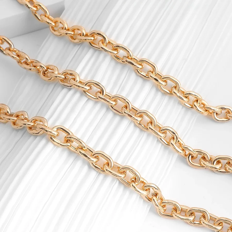 Gold Chain for Women Bag Durable Fashion Crossbody Shoulder Strap Replacement Bag Modification Bag Chain Accessories