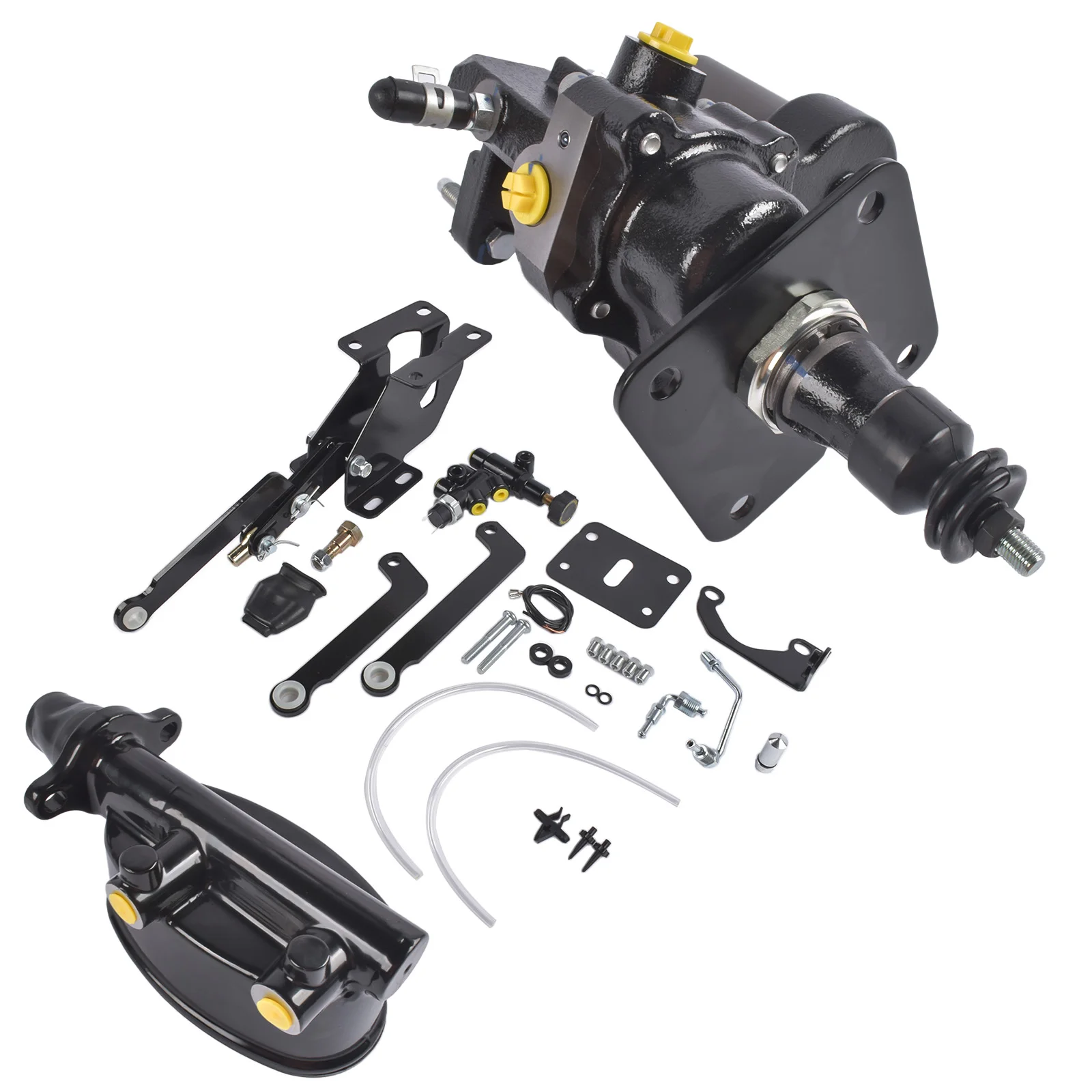 AP01 اسطوانة رئيسية معززة للفرامل المائية السوداء لشاحن خراطيم دودج A B E 3.7 5.9L