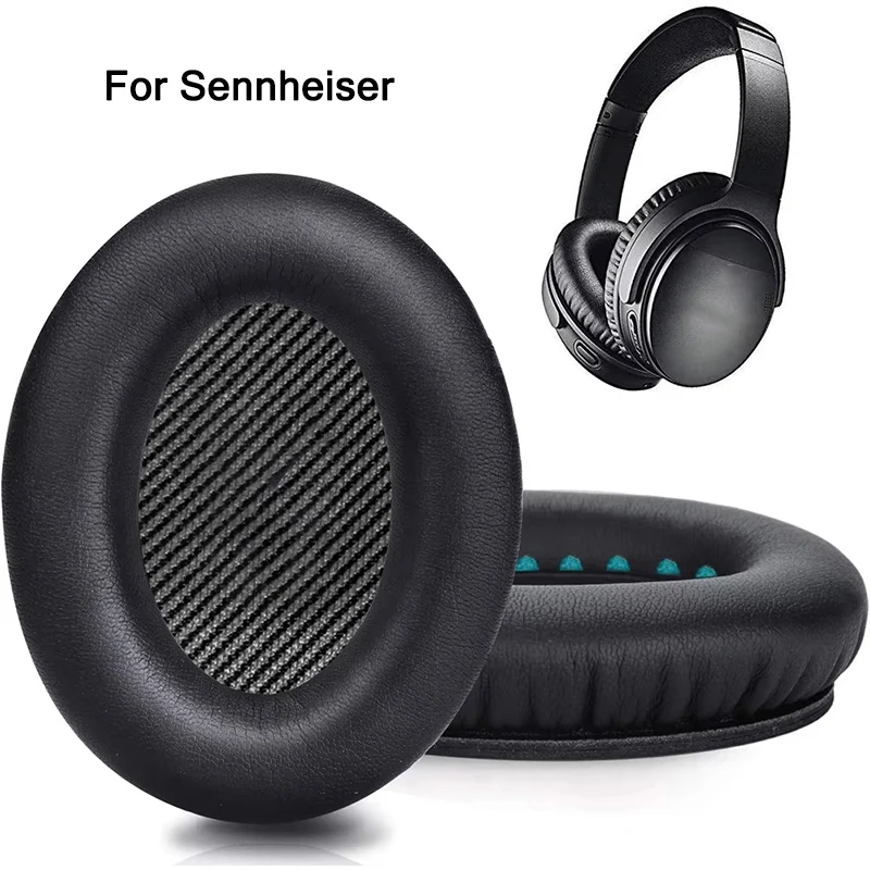 1 Pair Replacement Ear Pads For Sennheiser Earphones HD 450/440/430/350/400S/458 BT Gaming Headphone EarPads Ear Cushion Cover