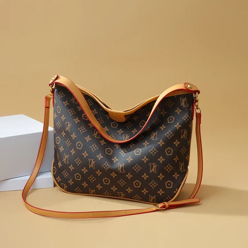 Borsa a tracolla dal design classico per donna Borsa a tracolla in pelle di lusso Borsa tote elegante Borsa a tracolla alla moda da donna