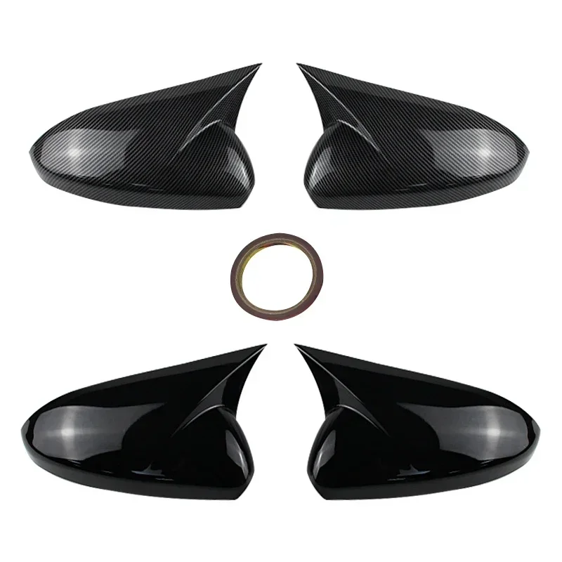 For Chevrolet Cruze 2008 2009 2010 2011 2012 2013 2014 2015 2016 Mirror cover  accessory bright black car shields tuning - view 3