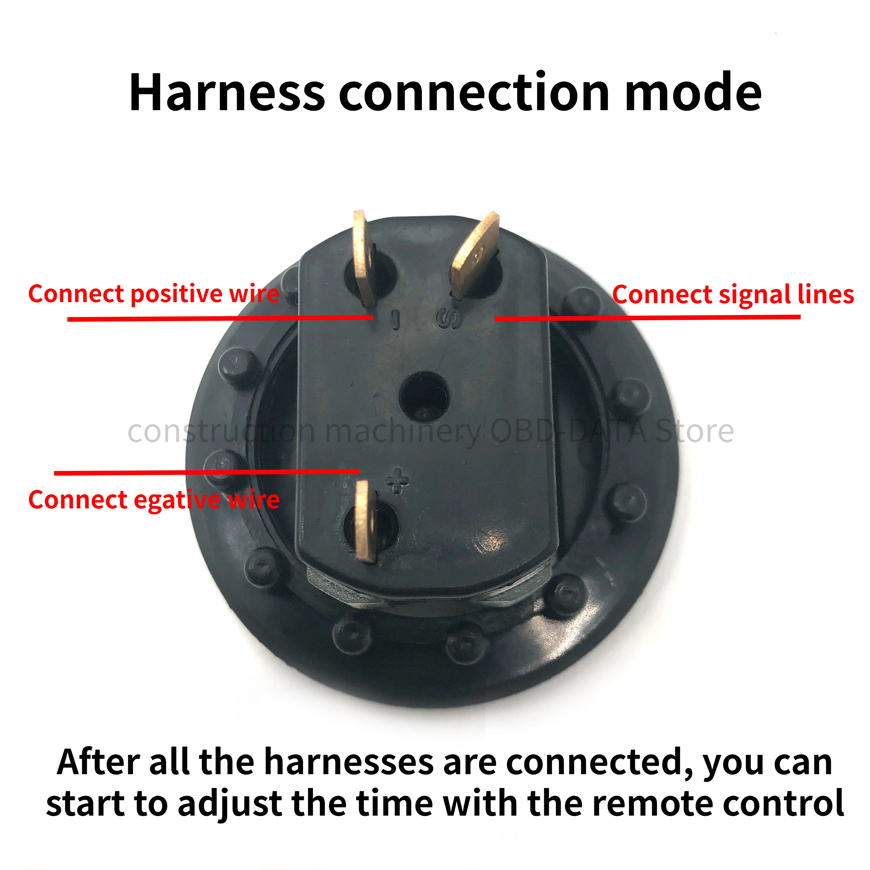 Round Hour Meter Counter Timer For caterpillar Generator Diesel Petrol Engine Excavator CAT 161-3932 2859075 366-0367