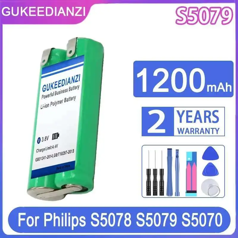 

For Philips S5078 S5079 S5070 S5081 5082 5090 S560 S561 Electric Shaver 1200mAh Shaver Battery S5079