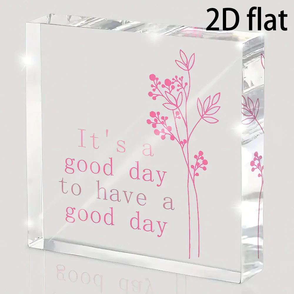 2D Flat, It's A Good Day to Have A Good Day