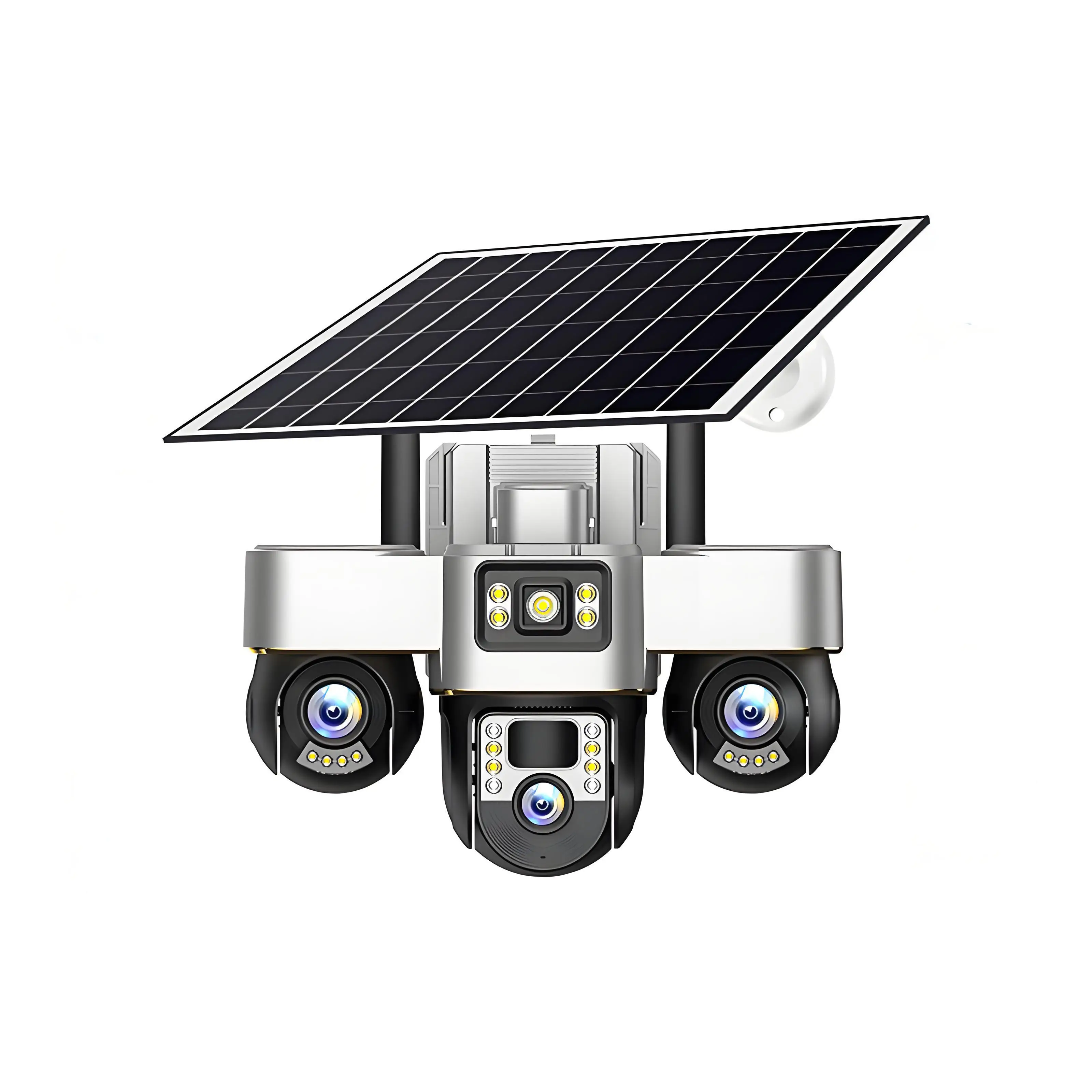 

6MP CCTV Solar Camera with 4G SIM Card PTZ Photovoltaic Panel for Home and Farm