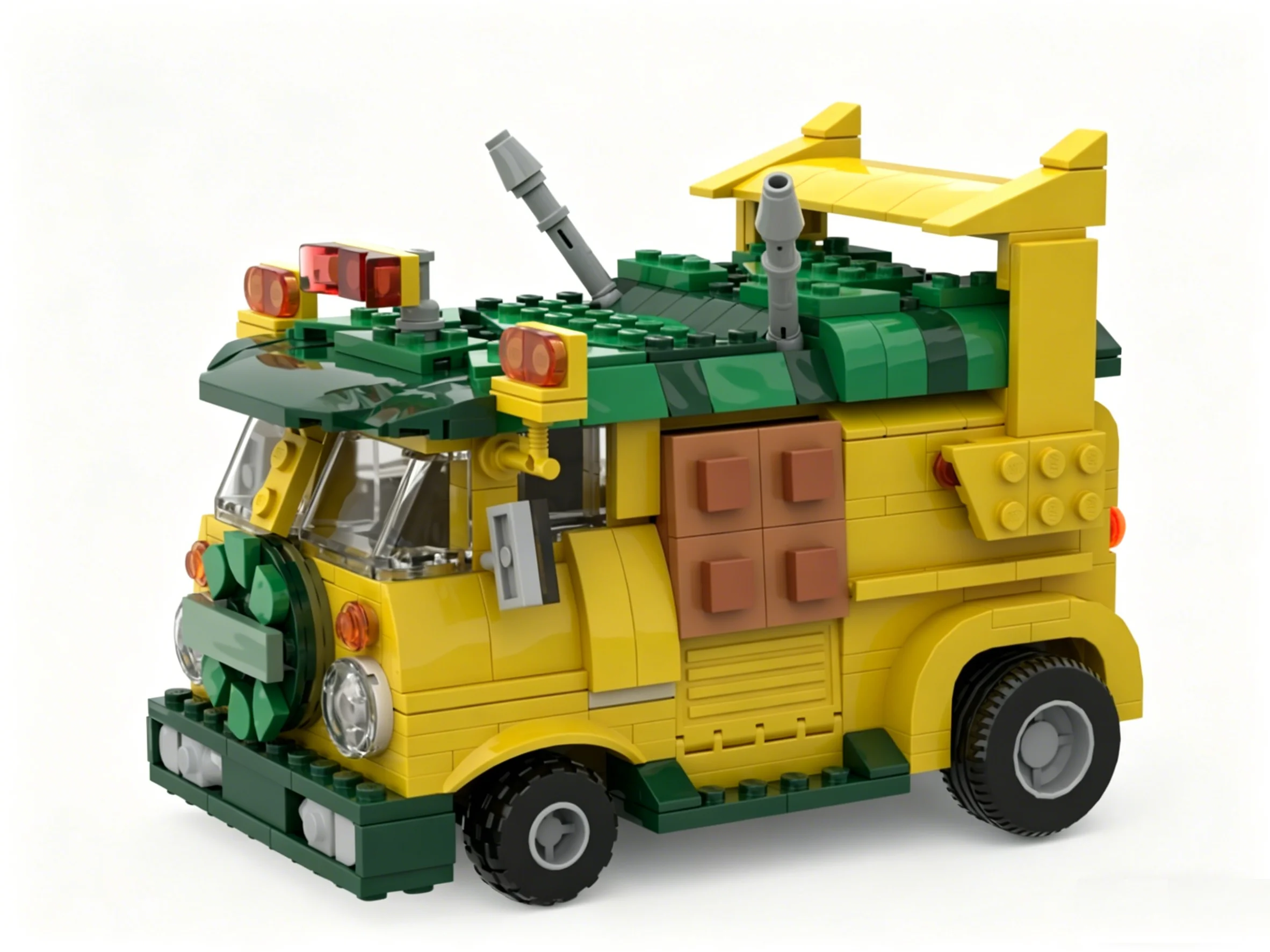 

Конструктор MOC-125660: Модель фургона-трансформера «Черепаха» (491 деталь), игрушка-конструктор для самостоятельной сборки, подарок