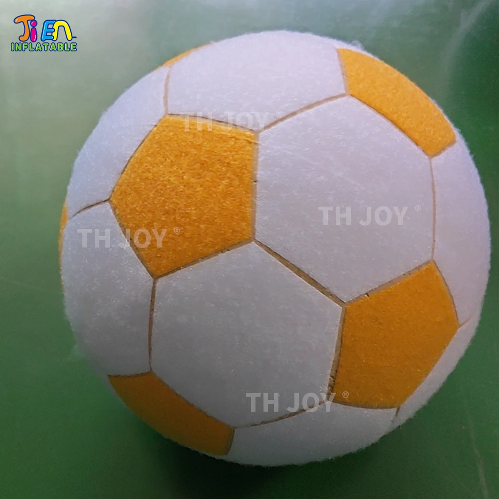 Balón de fútbol de buena calidad, 20cm, balón de fútbol inflable pegajoso de aire para tablero de dardos/balón de fútbol de aire inflable