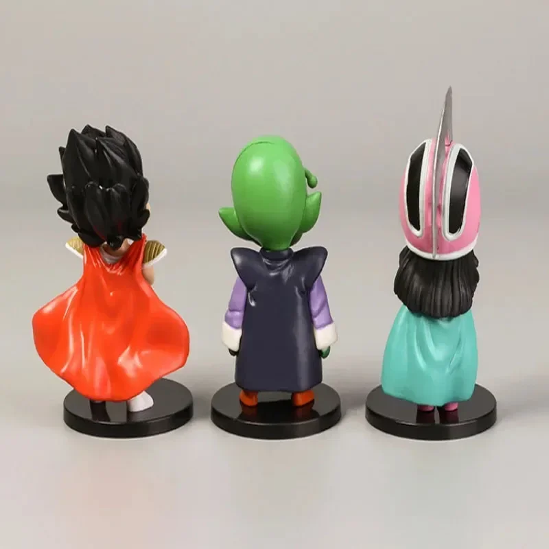 6 قطعة لعبة دراغون بول Z Q نسخة أنيمي سون جوكو جوهان فيغيتا جوجيتا كريلين بيكولو بولما عمل الشكل لعبة بولي كلوريد الفينيل نموذج دمية الاطفال هدية #4