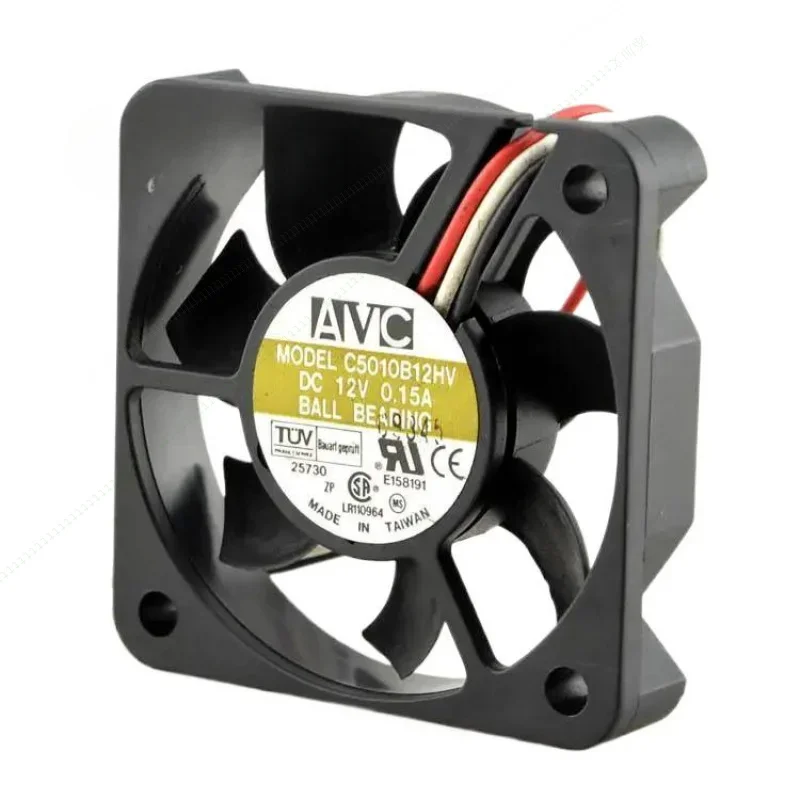

VV FOR NEW ORIGINAL C5010B12HV 12V 0.15A 5010 50*50*10 mm COOLING FAN
