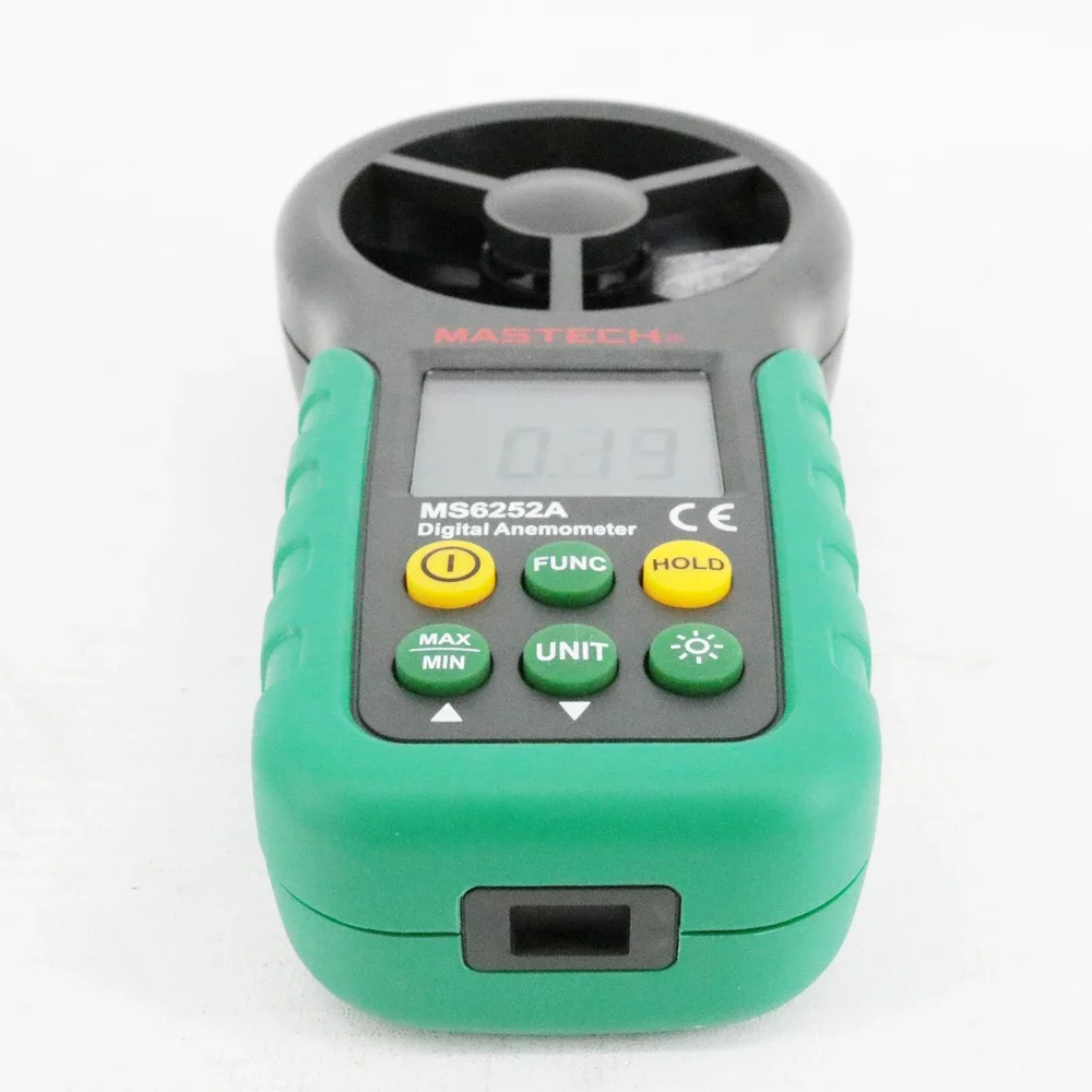 2026 Mastech MS6252A Digital Anemometer Air Velocity Air Flow Tester 0.80~30.0 m/s - view 4