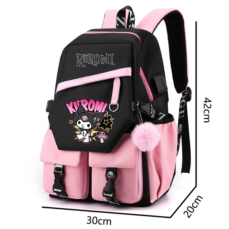 Sanrio Cinnamoroll Backpack Lunch Bag Teenager Girl Boy Backpack Schoolbag Back To School Bookbag Men Women Travel Bag Mochila