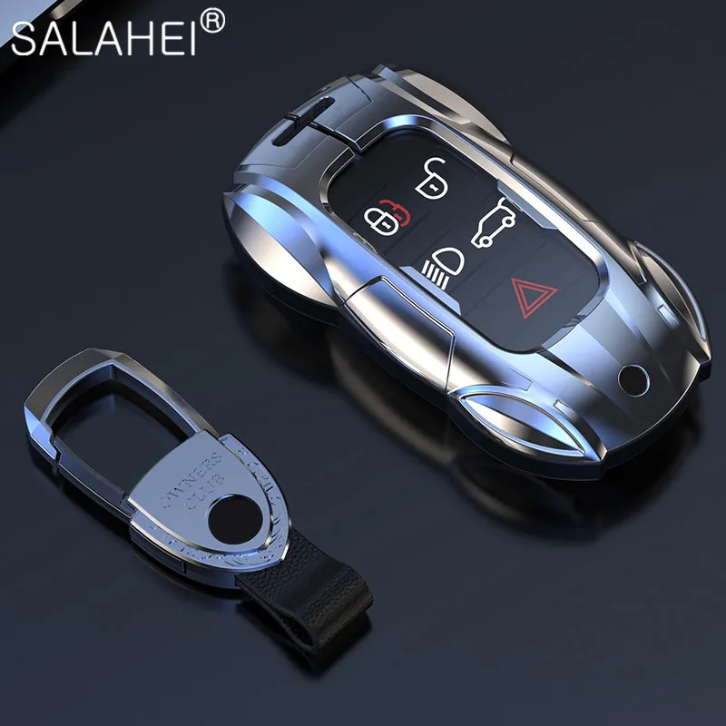 Car Remote Key Case Cover Shell Fob For Land Rover Range Rover Sport Velar Evoque Freelander2 Discovery Jaguar XF XJ XJL XE