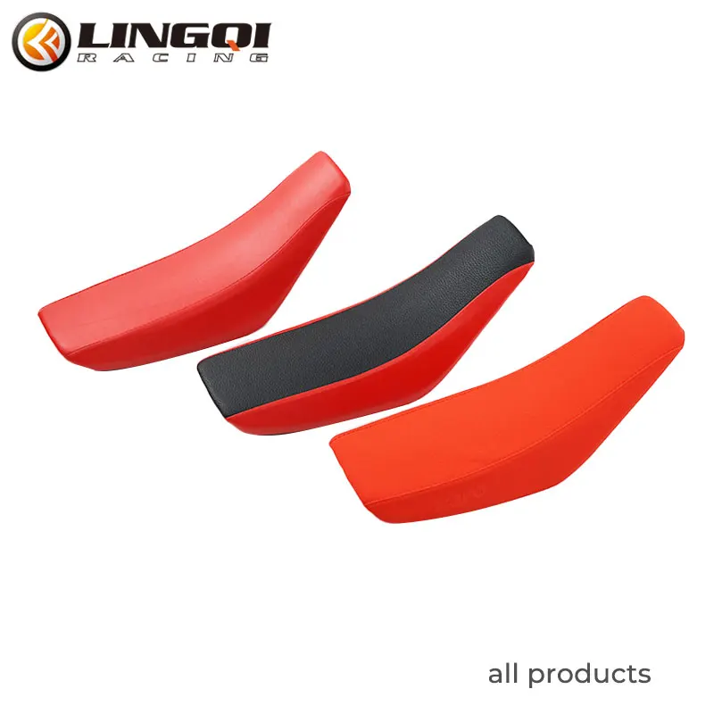 LYNNCHI Motorcycle CRF50 Red Seat Cushion Foam Saddle Cover For  CRF 50 50cc 70cc 110cc 125cc Trail Dirt Bike Modification
