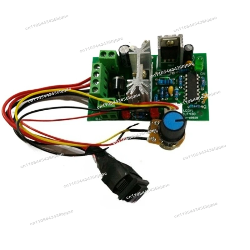 DC DC Motor Stepless Variable Speed Forward and Reverse Switch PWM Motor DC Governor 12V24V36V Wide Voltage