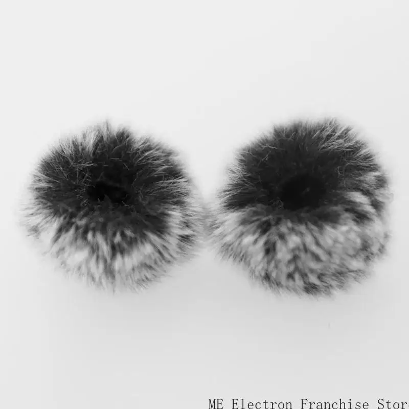 T5ea Microfone lapela pára -brisas lapela lapido pára -brisas pára -brisa peludo pára -brisa para o sem fio