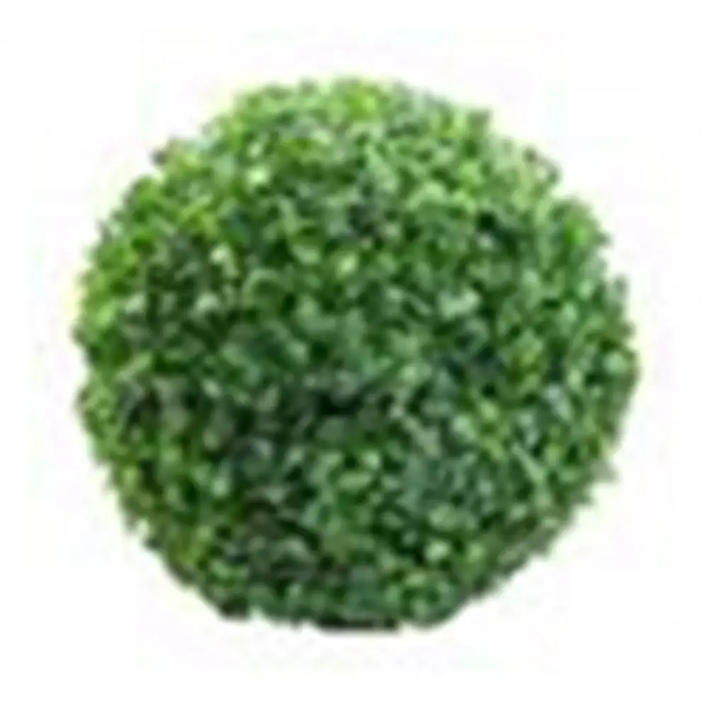 

Topiary Ball Plastic Verdant Greenery Ball Tear Resistant Faux Plant Ball for Garden Yard Wedding Decoration