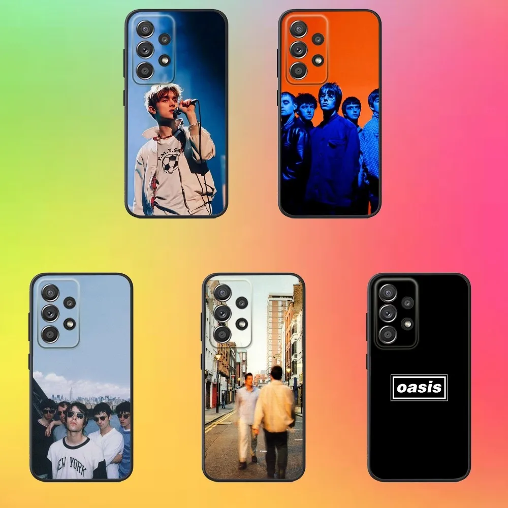 

Hot O-Oasis Band Phone Case For Samsung S25,S24,S21,S22,S23,S30,Ultra,S20,Plus,Fe,Lite,Note,10,9,5G Black Cover