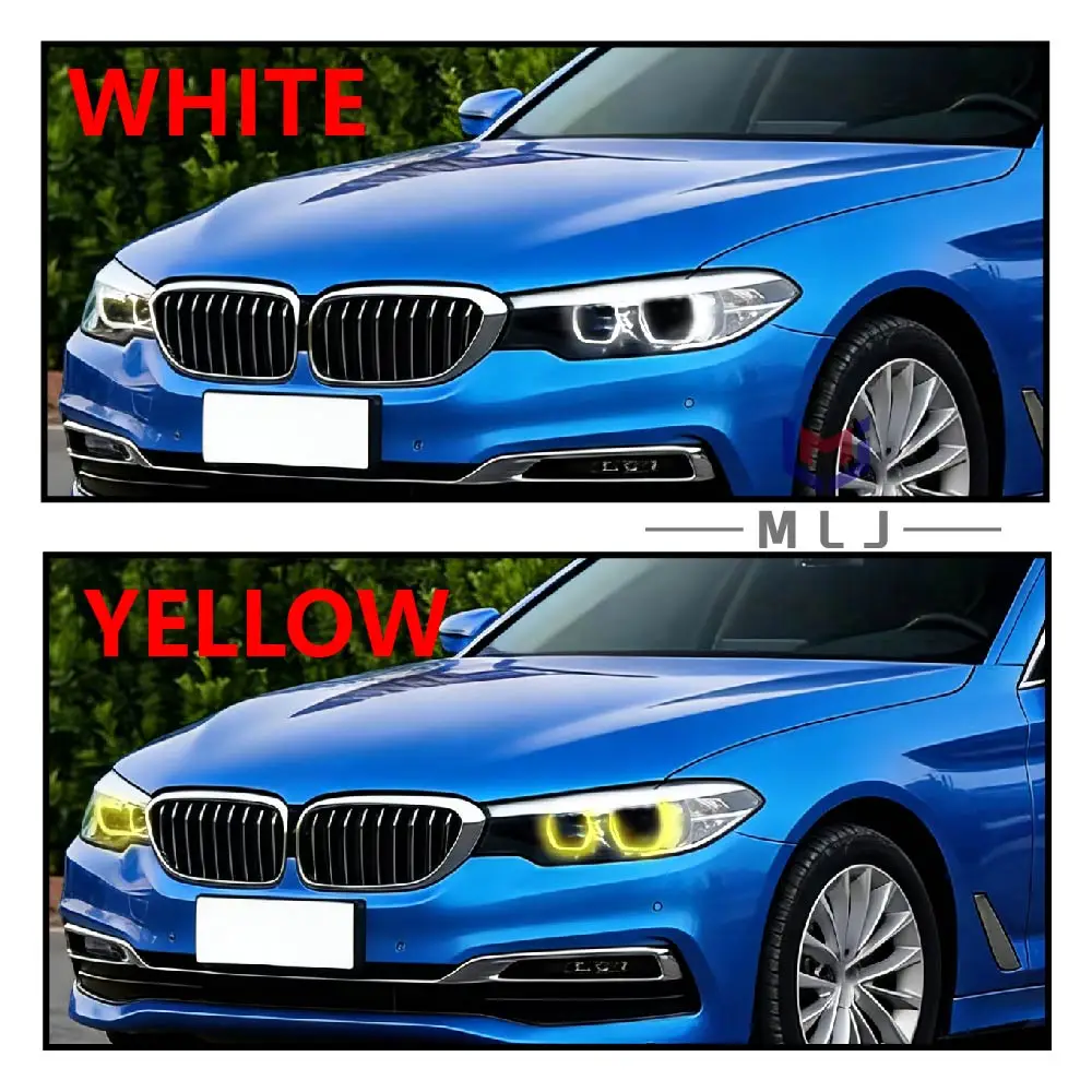 For BMW 5 Series G30 G38 2018-2020 Low Configuration White Yellow DRL Chip Angel Eyes Car Light Car Headlights Ballast Chip