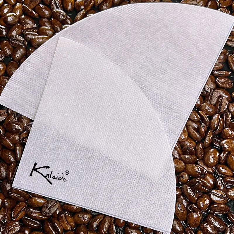 50/100Pcs Kaleido กาแฟกรองกระดาษ Disposable Nonwoven กาแฟกรองกาแฟ Dripper เกรดทางการแพทย์ไม่ฟอกขาว