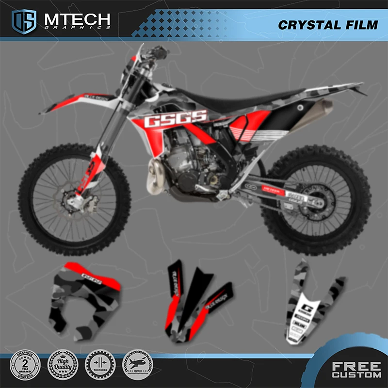 

DSMTECH Motorcycle Graphics Decals Stickers Kits For GASGAS GAS GAS EC 125 250 300 350 450 2012 2013 2014 2015 2016 2017 009