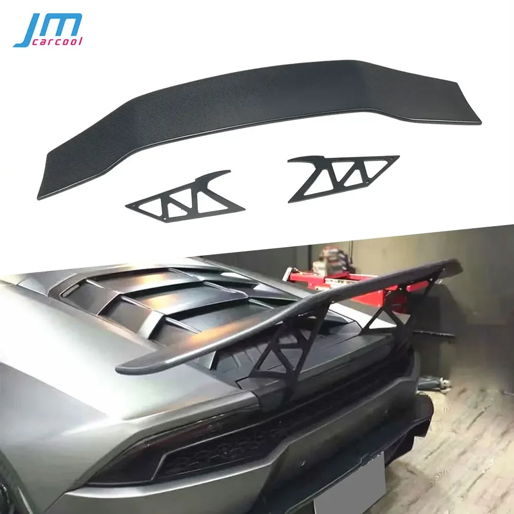

Сухой карбоновый задний спойлер багажника, крылья для Lamborghini Huracan LP610 LP580 2014-2018 FRP, задний спойлер, Стайлинг автомобиля