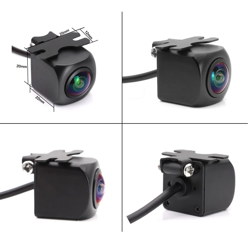 Cámara frontal universal AHD CCD para coche, 180 grados, sin línea de estacionamiento, cámara de visión frontal, sin Espejo, 1080P