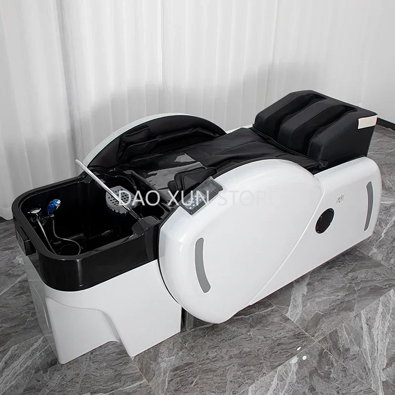 Massage Head Spa Shampo Bed Luxury beauty Water Circulation Hair Wash Bed Lighting Ergonomics Lavacabezas Salon Equipment MQ50SC