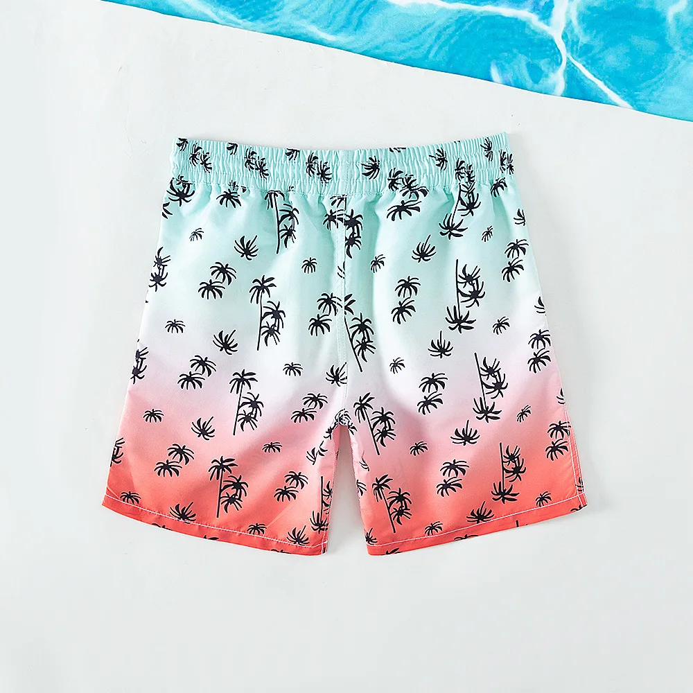 Kids Swim Shorts Swimsuit Swimming Trunks Quick Dry Summer Swimwear Boys Beach Shorts Surf Board Male Clothing Pant