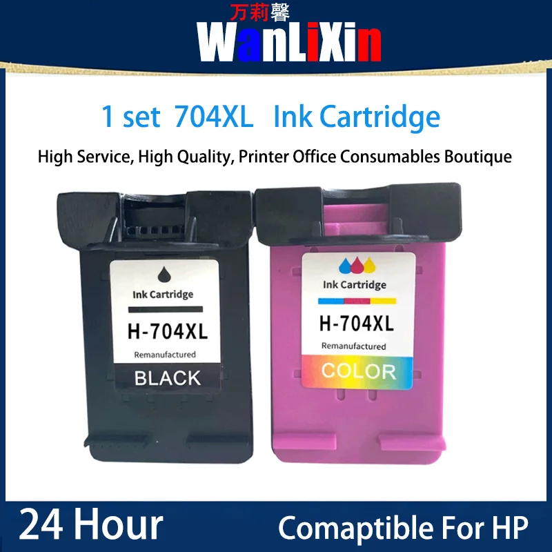 1-セット-704xl-インクカートリッジ-プリントヘッド-hp-deskjet-ink-advantage-2010-k010a-2060-k110ar-用