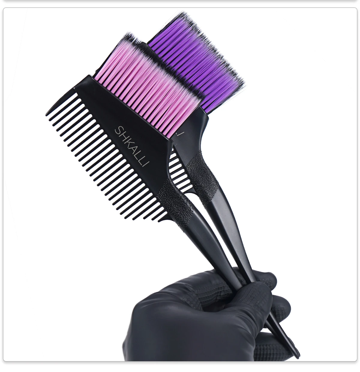 Professioneller Haarfarbkamm und Bürste für den Salon und den Heimgebrauch | Ergonomisches Kammbürsten-Hybrid-Design | Bleichmittel, Highlights, Up Tools – Detail 17