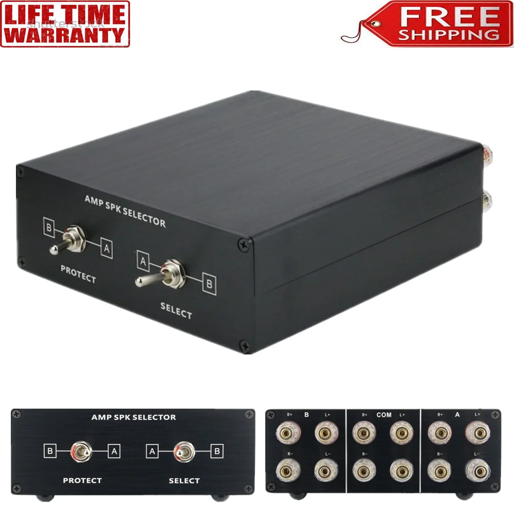 

Amplifier Switch Speaker Switch AMP SPK SELECTOR With Tube Amplifier Protection