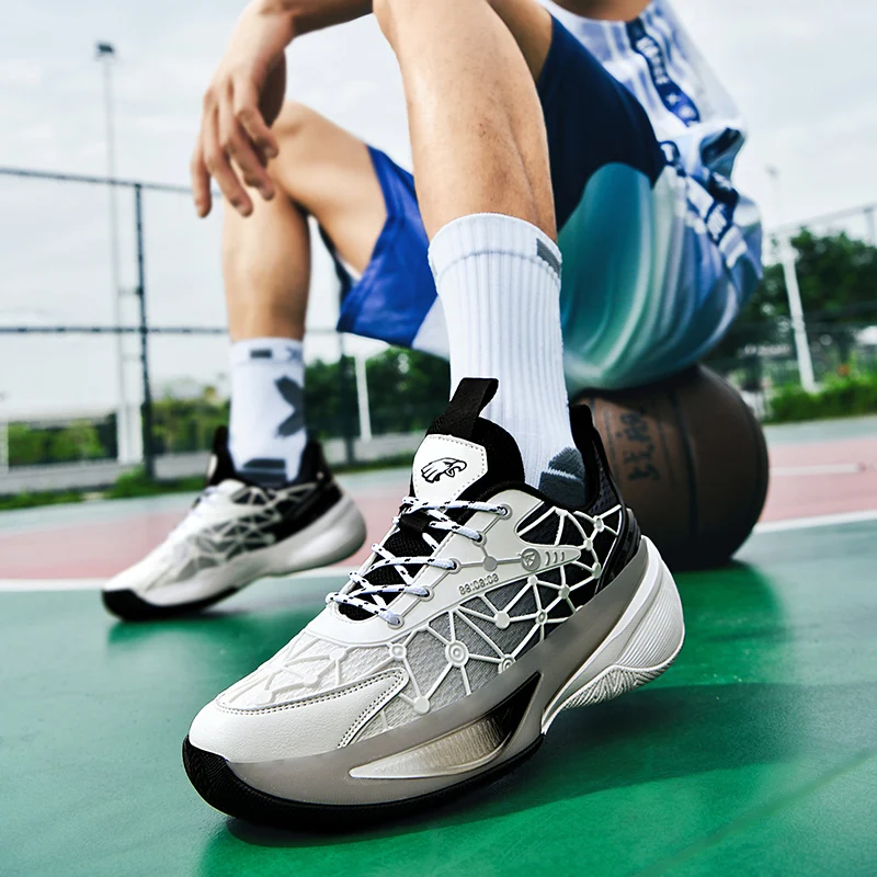 

Women's Sports Shoes Men's Basketball Shoes Mesh Breathable Sports Shoes Comfortable and Non Slip Sports Shoes for Teenagers