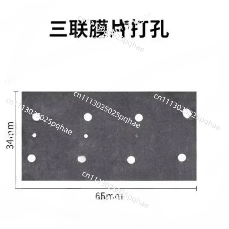 Dental oral dental chair diaphragm valve triple quadruple perforated non-porous diaphragm diaphragm valve mobile phone water