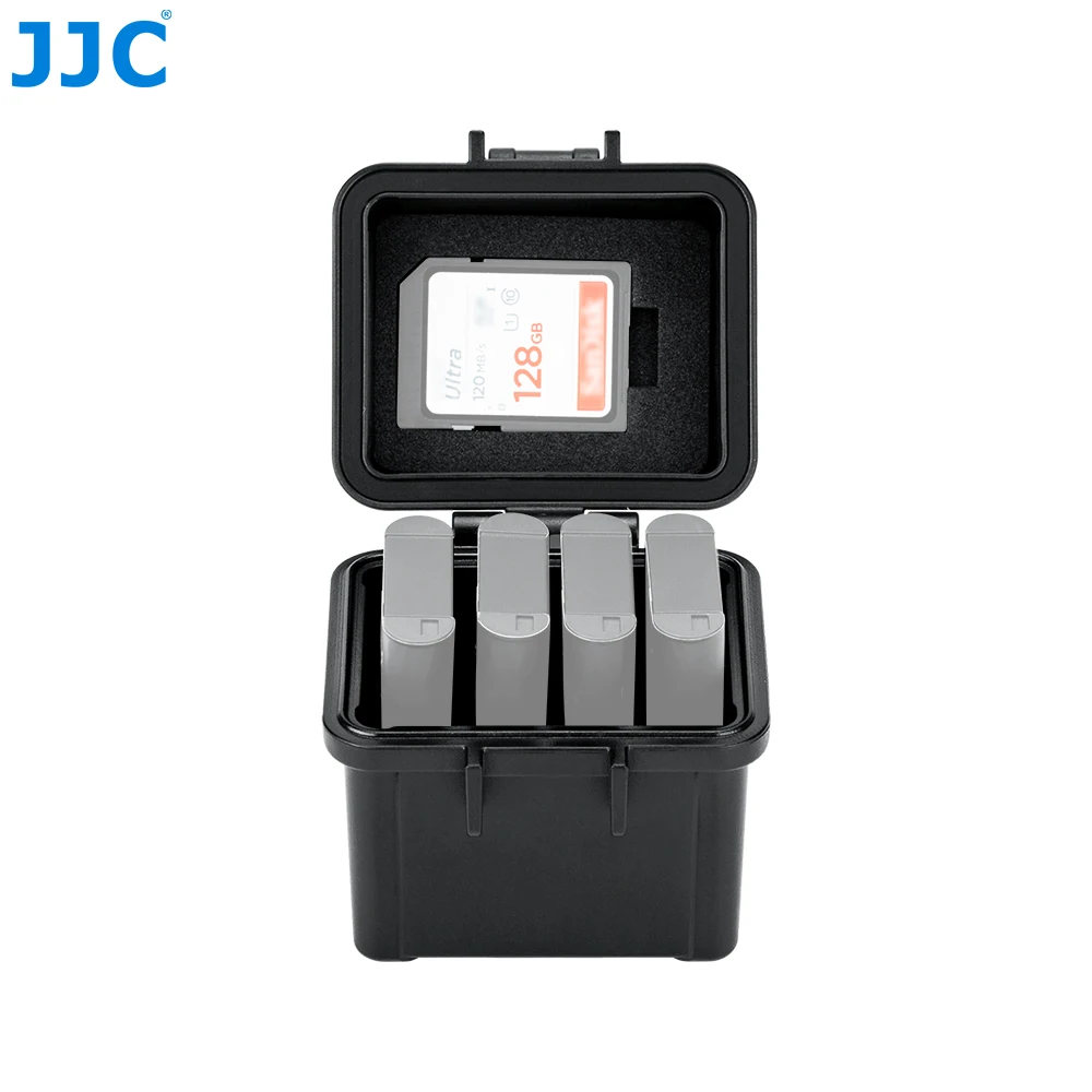 JJC Camera Battery and Memory Card Storage Box For Olympus LI-92B
