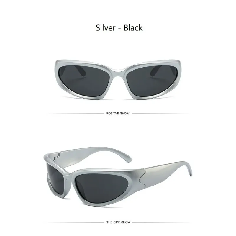 جديد Y2k كلاسيكي فاسق خمر النظارات الشمسية النساء الرجال العلامة التجارية الفاخرة مصمم نظارات شمسية موضة الرياضة نظارات UV400 نظارات