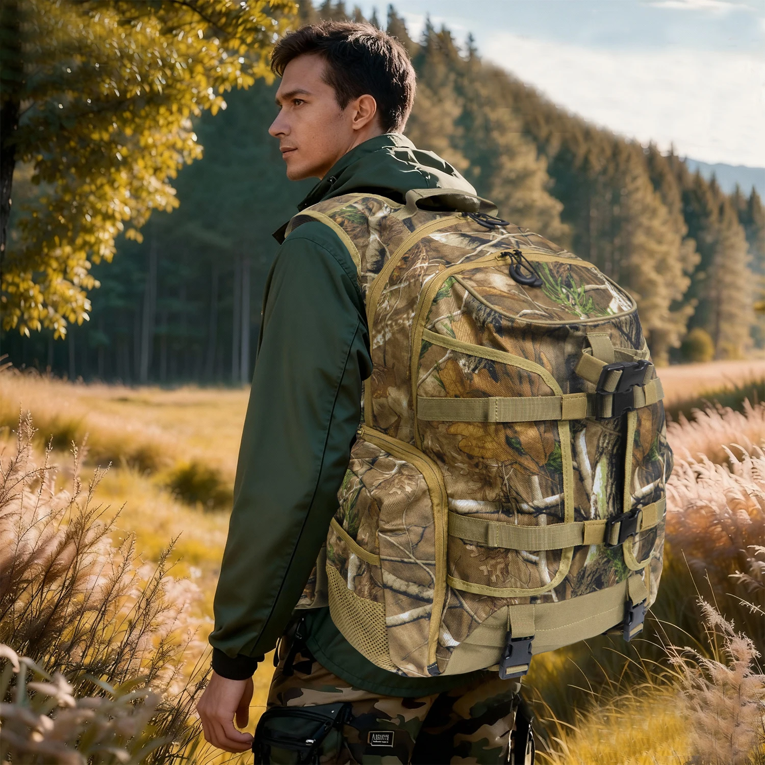 

WESTTUNE 35L уличный рюкзак водонепроницаемый камуфляжный рюкзак для кемпинга и пешего туризма охотничий тактический рюкзак для системы переноски лука