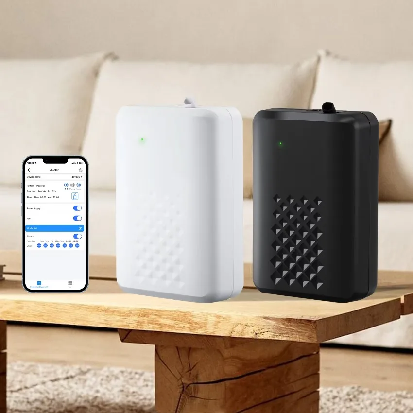 Portable Electric Oil Aroma Diffuser 150ml Standalone Fragrance Scent Machine with Bluetooth App Control Home Hotel Lobby Office