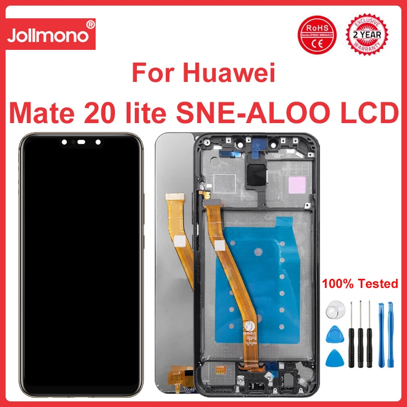 

6.3'' For Huawei Mate 20 Lite Display Touch Screen +Frame Digitizer Assembly for huawei mate 20 lite SNE-AL00 SNE-LX1