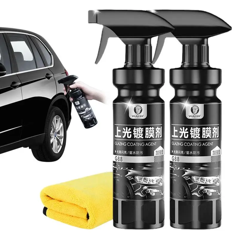 

Car Plating Refurbishing Agent 500ml Gloss Coating Cleaner Agent Deep Cleaning Car Restoring Liquid For Car Headlights Rearview